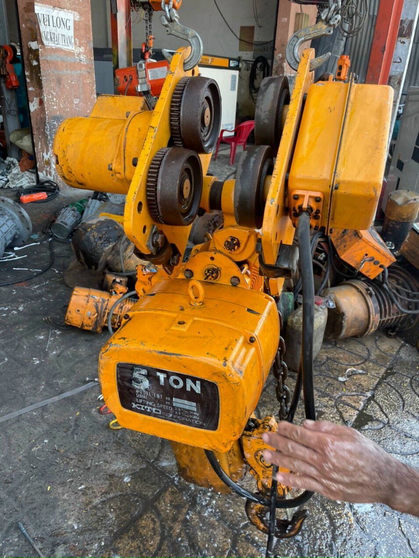 Dịch vụ sửa chữa pa lăng điện uy tín số một tại TPHCM-04