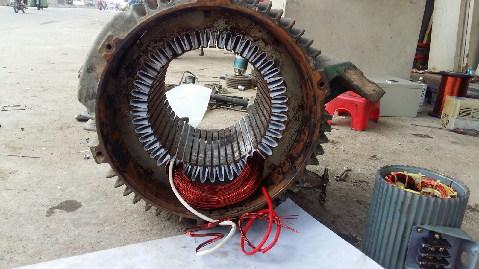 Địa chỉ sửa chữa motor palang điện tại TPHCM-03