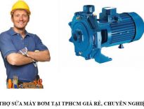 Đội thợ sửa máy bơm chuyên nghiệp và chất lượng